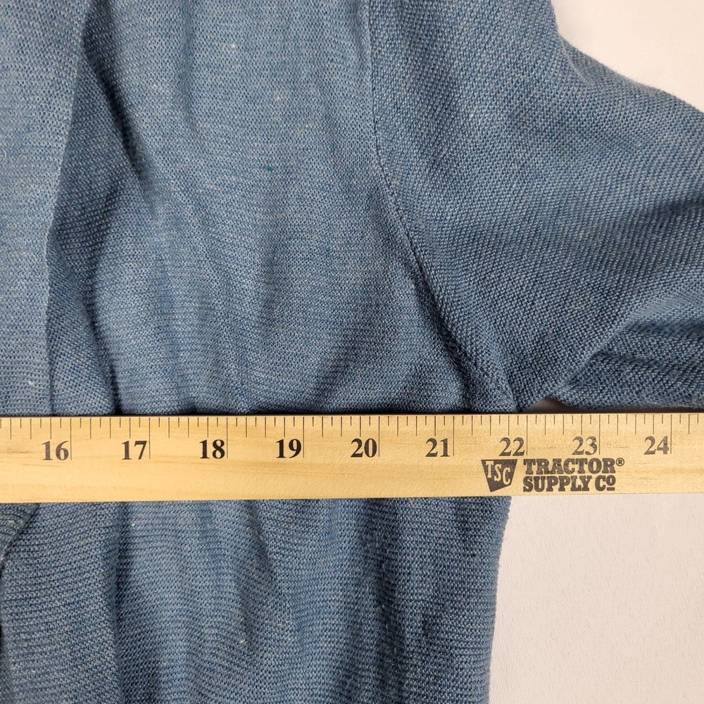 Eileen Fisher Linen Blend Cardigan Sweater Women's Large Light Blue Coastal - Picture 7 of 8